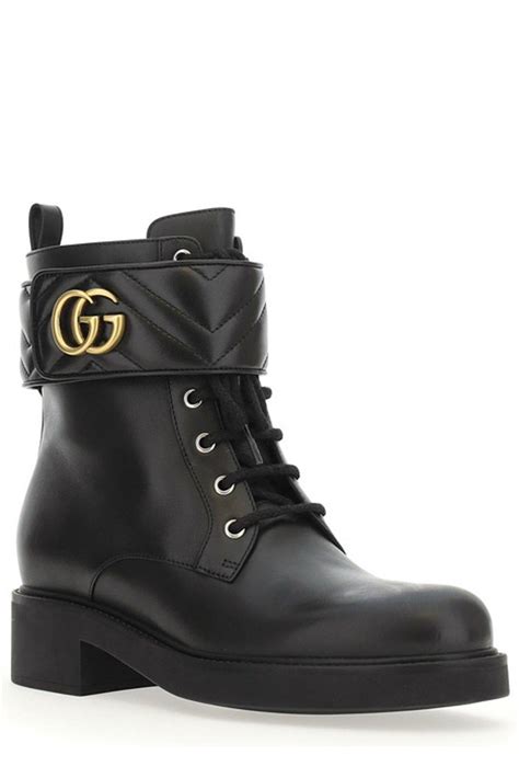 Gucci lace up boots